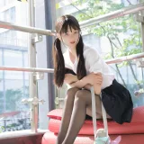稚乖画册 晴空-08 夜夜《稚乖画册 夜夜 逛街》主题写真：60张全套美图