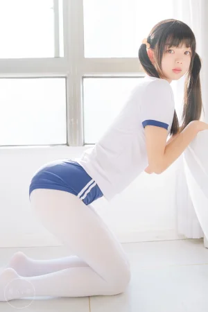 稚乖画册 晴空-08 夜夜《稚乖画册 体操服》主题写真：70张全套美图，含1个视频