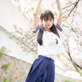 稚乖画册 晴空-08 夜夜《稚乖画册 夜夜 单车郊游》主题写真：85张全套美图，含1个视频