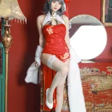 51酱《碧蓝航线 柴郡新春旗袍》主题写真：12张全套美图