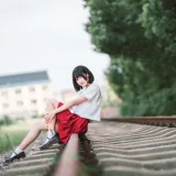 三度_69《JK红裙》主题写真：11张全套美图