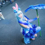 三度_69《花间舞公孙离》主题写真：18张全套美图