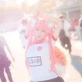 三度_69《玉藻前 运动装》主题写真：9张全套美图