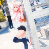 三度_69《玉藻前 运动装》主题写真：9张全套美图