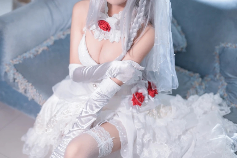 三度_69《G36c花嫁》主题写真：40张全套美图