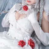 三度_69《G36c花嫁》主题写真：40张全套美图