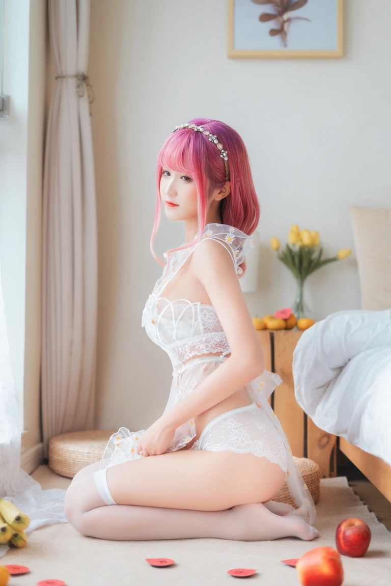 三度_69《雏菊围裙》主题写真：47张全套美图
