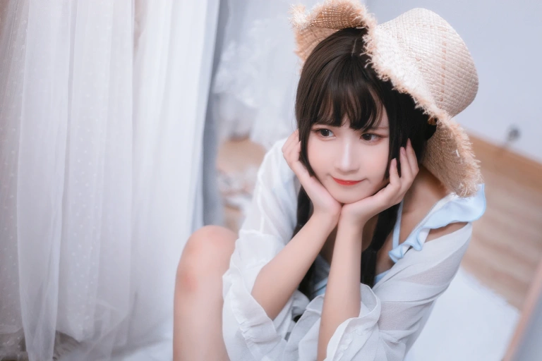 三度_69《房间里的夏天》主题写真：42张全套美图