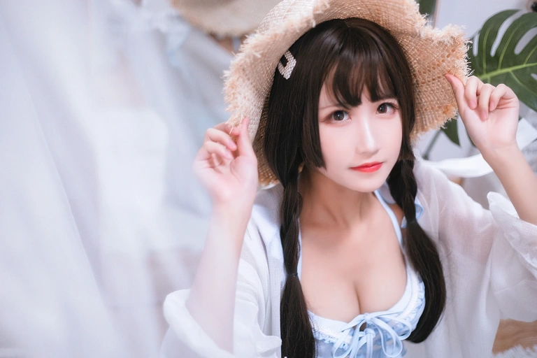 三度_69《房间里的夏天》主题写真：42张全套美图