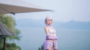 三度_69《玛修泳装》主题写真：41张全套美图