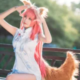 三度_69《旗袍玉藻前》主题写真：41张全套美图