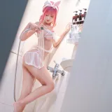 三度_69《浴室兔叽》主题写真：29张全套美图