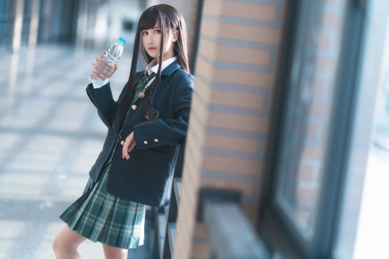 三度_69《森林来信JK》主题写真：15张全套美图