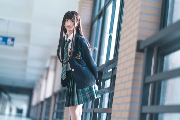 三度_69《森林来信JK》主题写真：15张全套美图