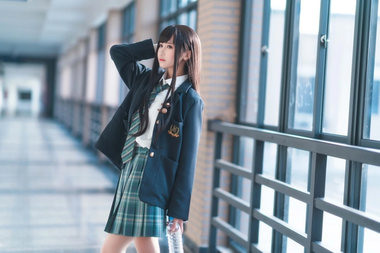 三度_69《森林来信JK》主题写真：15张全套美图