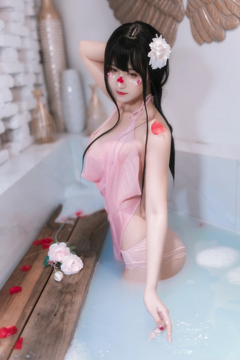 三度_69《花雾》主题写真：20张全套美图