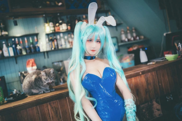 三度_69《琴女兔女郎》主题写真：41张全套美图