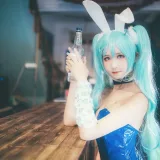 三度_69《琴女兔女郎》主题写真：41张全套美图