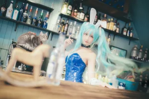 三度_69《琴女兔女郎》主题写真：41张全套美图