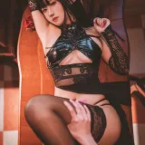三度_69《黑旗袍》主题写真：44张全套美图