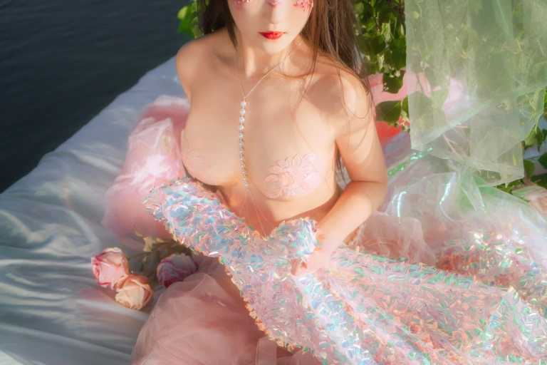 三度_69《水边的阿狄丽娜》主题写真：32张全套美图