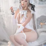 三度_69《可畏白纱》主题写真：55张全套美图