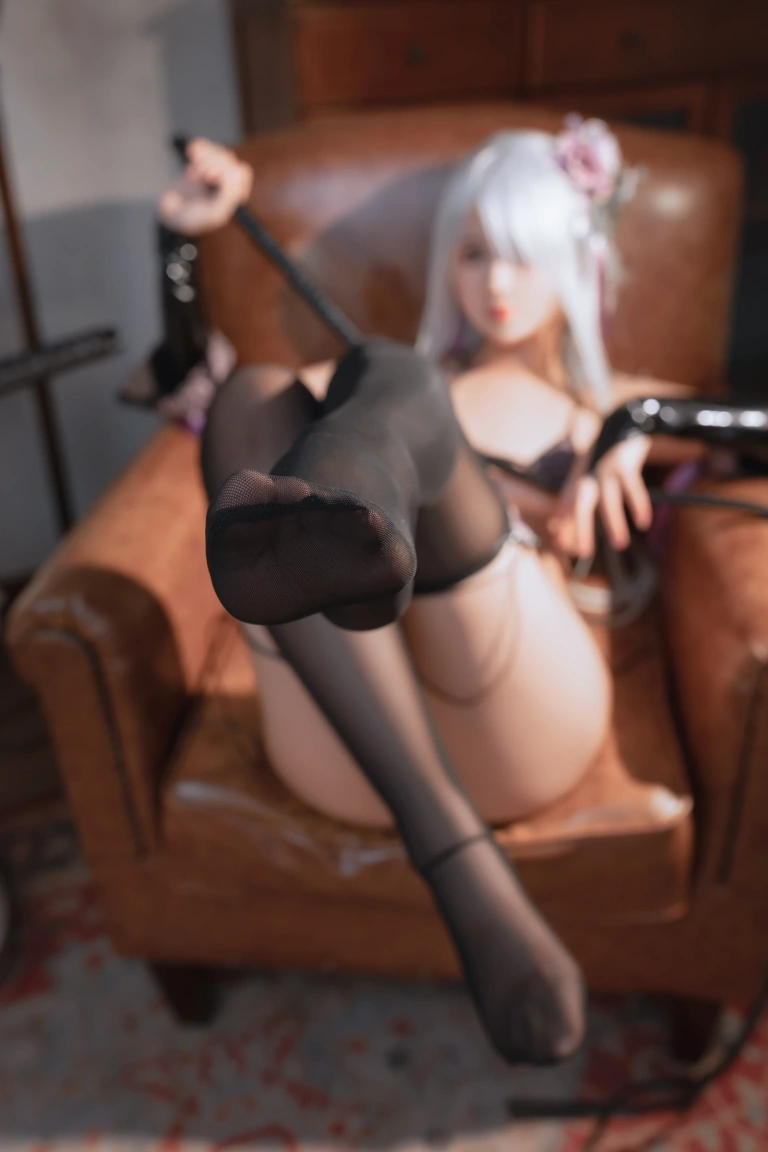 三度_69《紫色旗袍》主题写真：37张全套美图，含3个视频