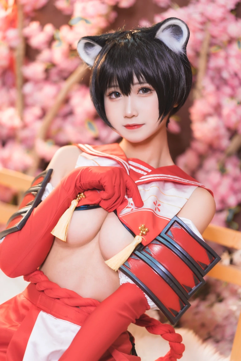 三度_69《椿》主题写真：40张全套美图