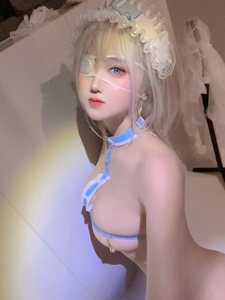 三度_69《水色猫猫》主题写真：63张全套美图