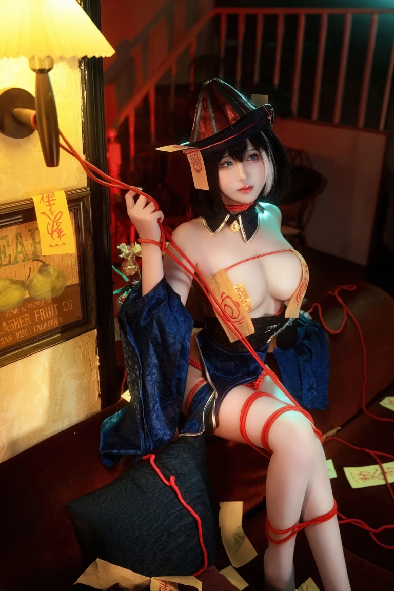 三度_69《碧蓝航线 华甲小僵尸》主题写真：80张全套美图，含1个视频