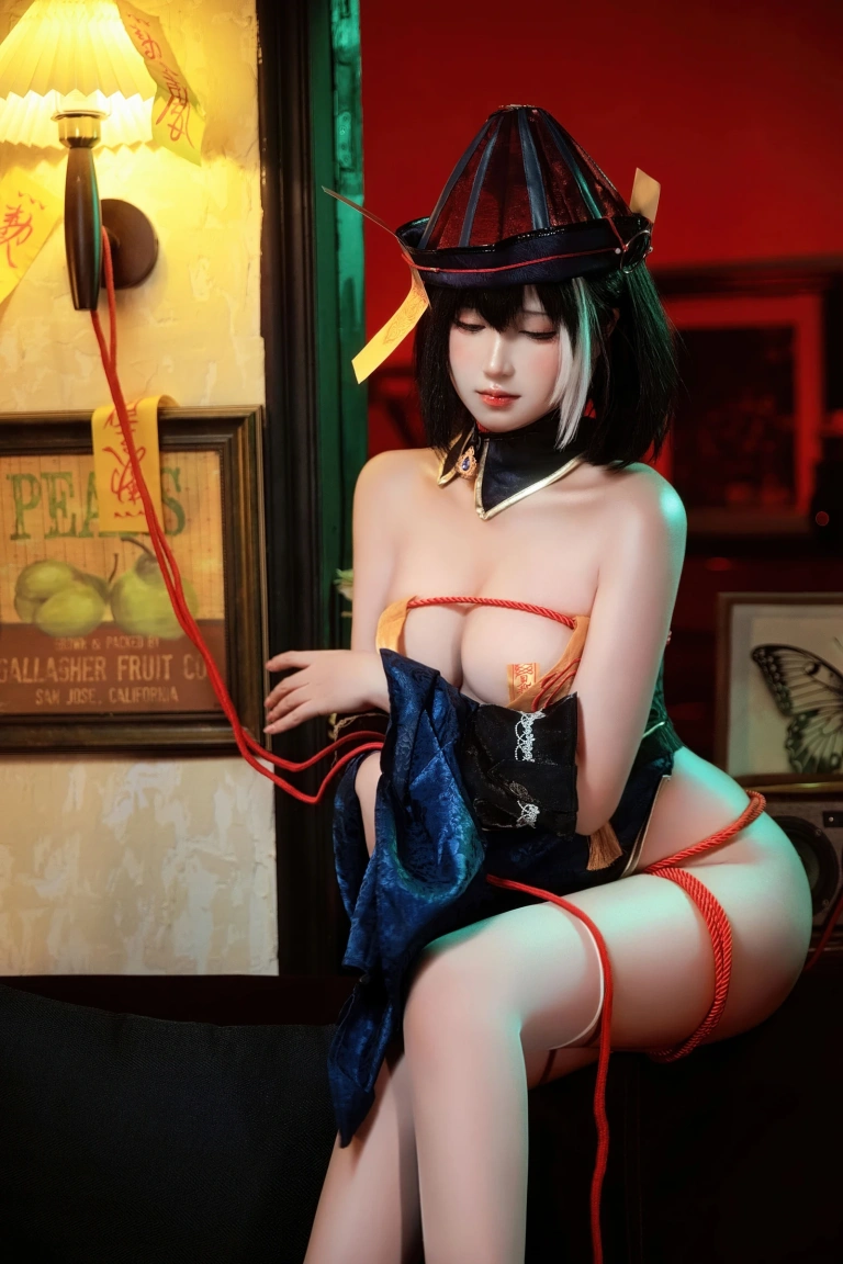 三度_69《碧蓝航线 华甲小僵尸》主题写真：80张全套美图，含1个视频
