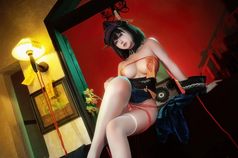 三度_69《碧蓝航线 华甲小僵尸》主题写真：80张全套美图，含1个视频