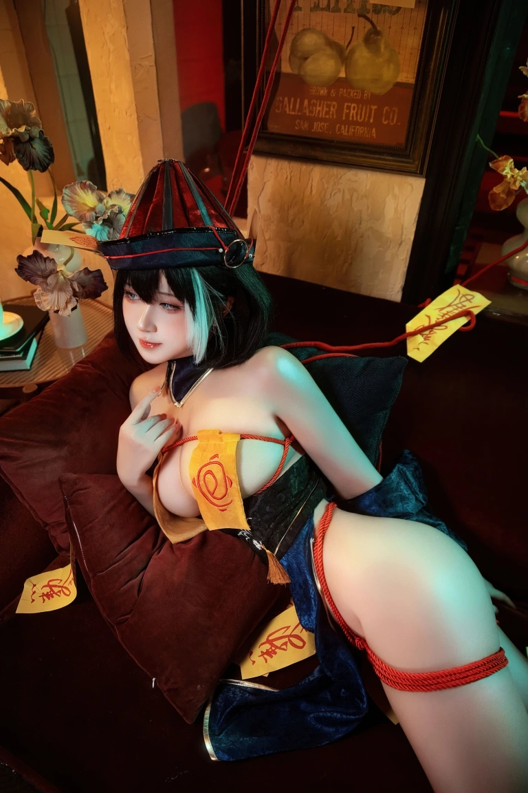 三度_69《碧蓝航线 华甲小僵尸》主题写真：80张全套美图，含1个视频