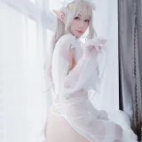 白银81《纯白精灵》主题写真：45张全套美图