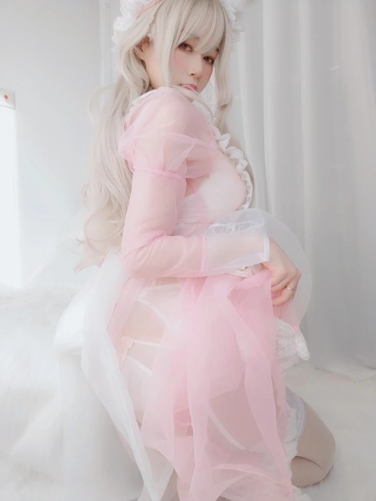 白银81《女仆小兔子》主题写真：85张全套美图，含3个视频