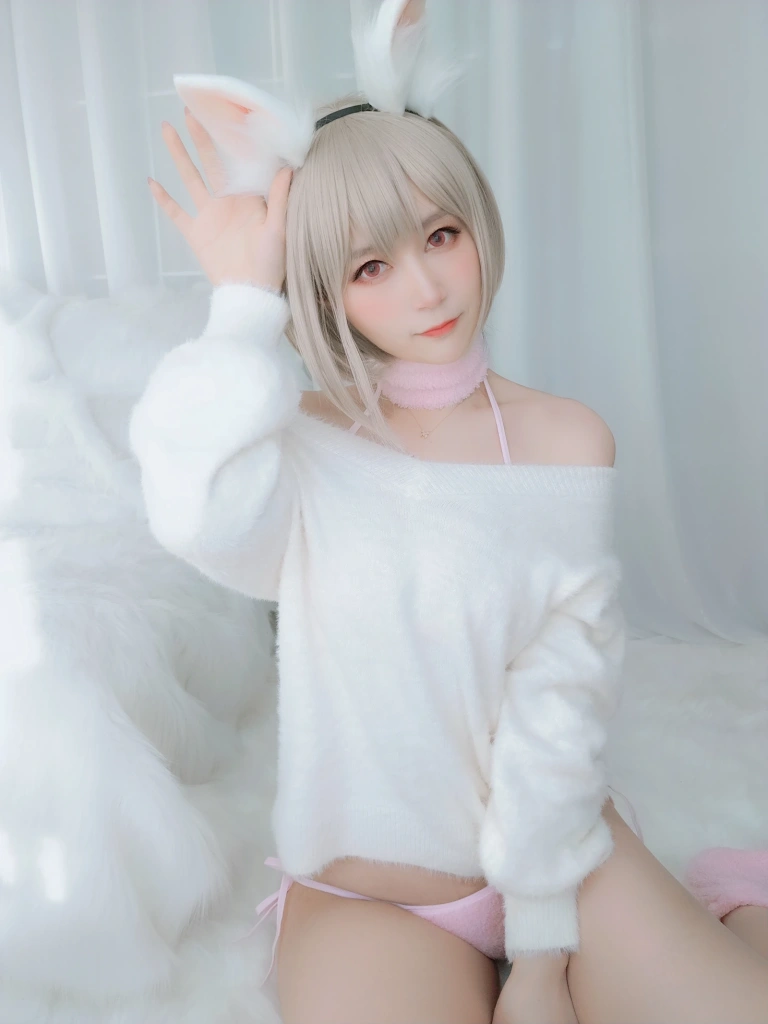 白银81《小白兔》主题写真：105张全套美图，含2个视频