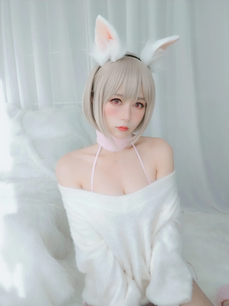 白银81《小白兔》主题写真：105张全套美图，含2个视频