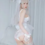 白银81《纯白花嫁》主题写真：161张全套美图，含6个视频