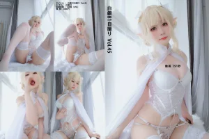 白银81《自撮り Vol.45 小白羊》主题写真：141张全套美图，含8个视频
