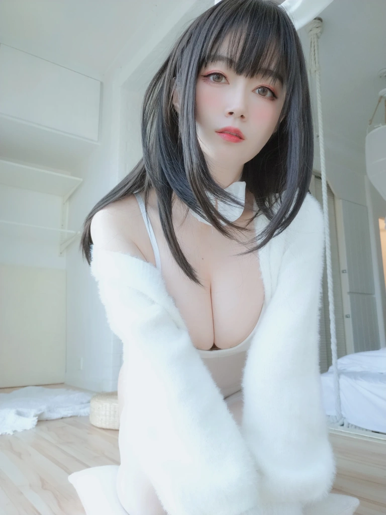 白银81《自撮り Vol.52 白丝兔子》主题写真：109张全套美图，含4个视频