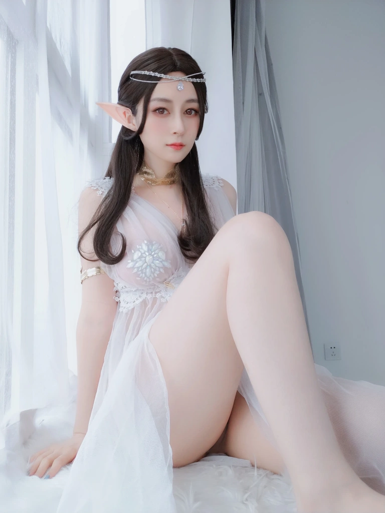 白银81《精灵宝石内衣》主题写真：70张全套美图