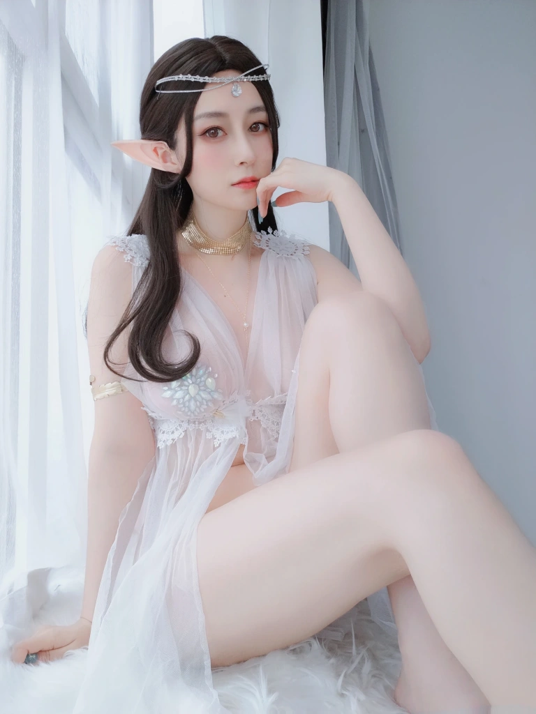 白银81《精灵宝石内衣》主题写真：70张全套美图