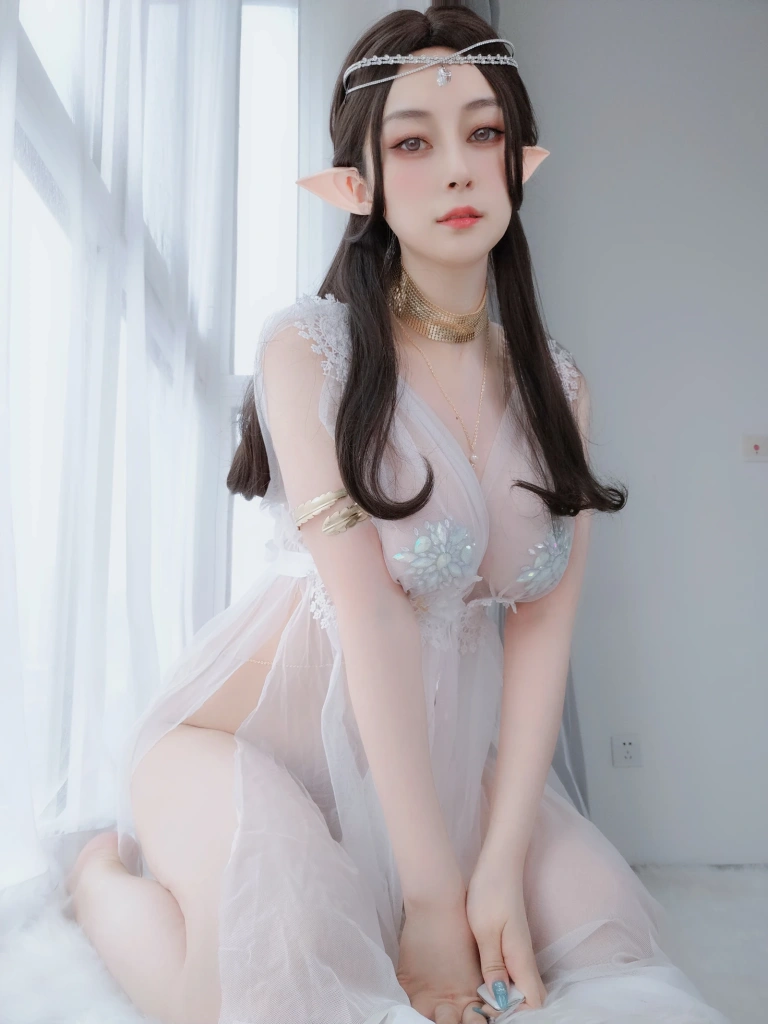 白银81《精灵宝石内衣》主题写真：70张全套美图