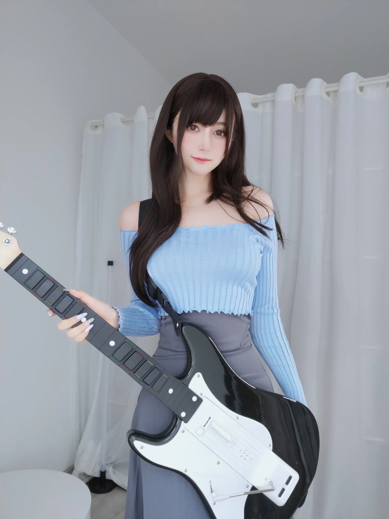 白银81《自撮りVol.59 吉他妹妹》主题写真：165张全套美图