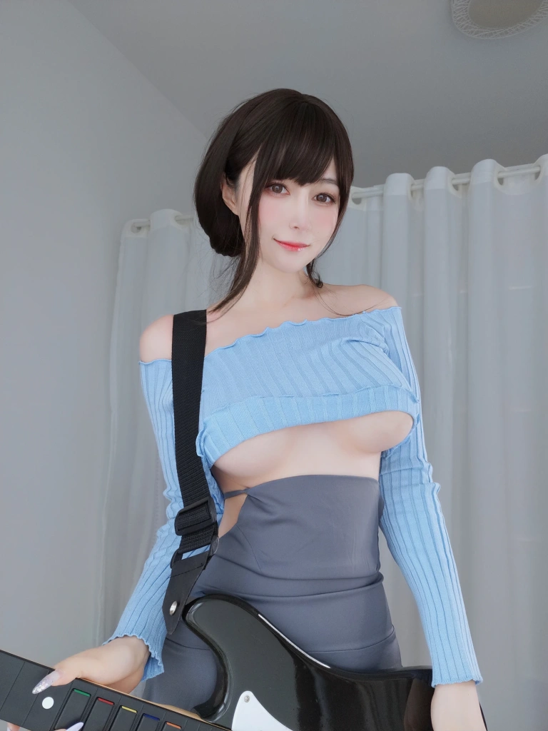 白银81《自撮りVol.59 吉他妹妹》主题写真：165张全套美图