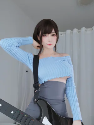 白银81《自撮りVol.59 吉他妹妹》主题写真：165张全套美图