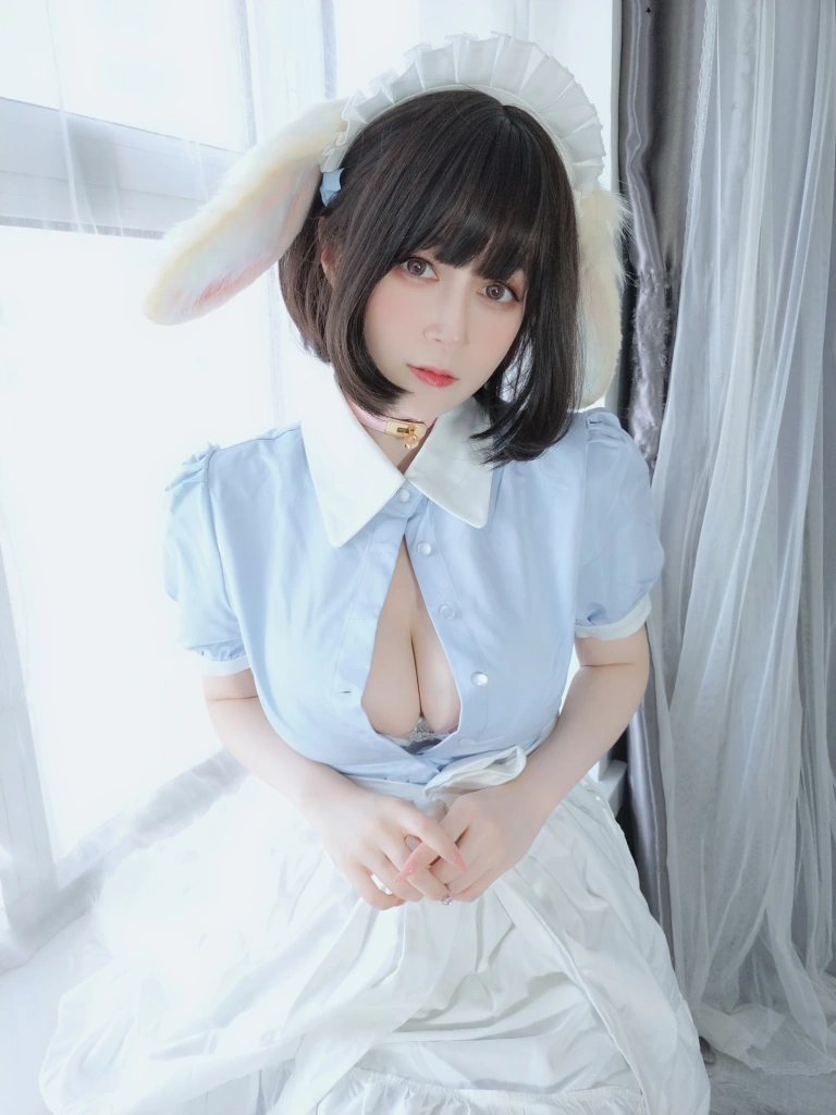 白银81《兔耳女仆》主题写真：111张全套美图，含3个视频