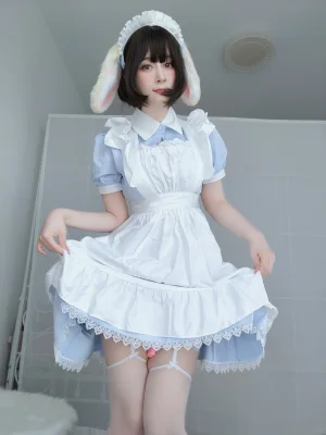 白银81《兔耳女仆》主题写真：111张全套美图，含3个视频
