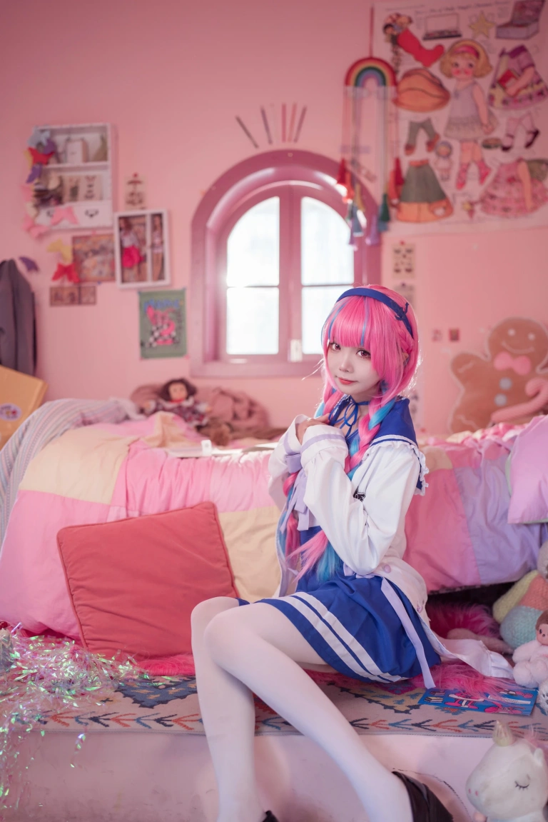 艾西Aiwest《湊阿库娅 私服》主题写真：55张全套美图