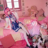 艾西Aiwest《湊阿库娅 私服》主题写真：55张全套美图